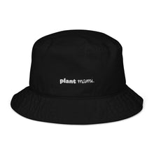  "Plant Mami" Embroidered Organic bucket hat