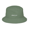 "Plant Papi" embroidered Organic bucket hat