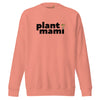 "Plant Mami" Black Text LF Sweatshirt (Unisex)