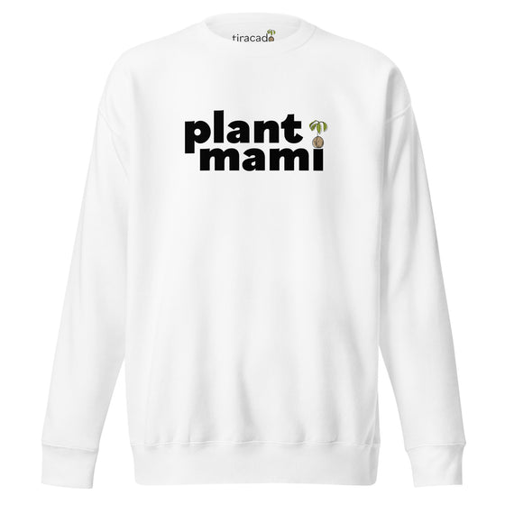 "Plant Mami" Black Text LF Sweatshirt (Unisex)