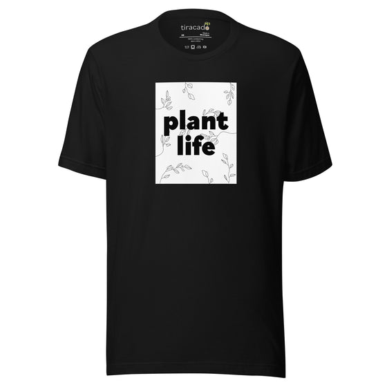 "Plant Life" Black t-shirt (unisex)