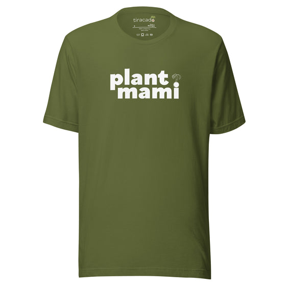 "Plant Mami" White Text LF T-Shirt (Unisex)