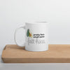 "Fat Hass Avocados" White glossy mug