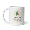 "Kiss My Hass" White glossy mug